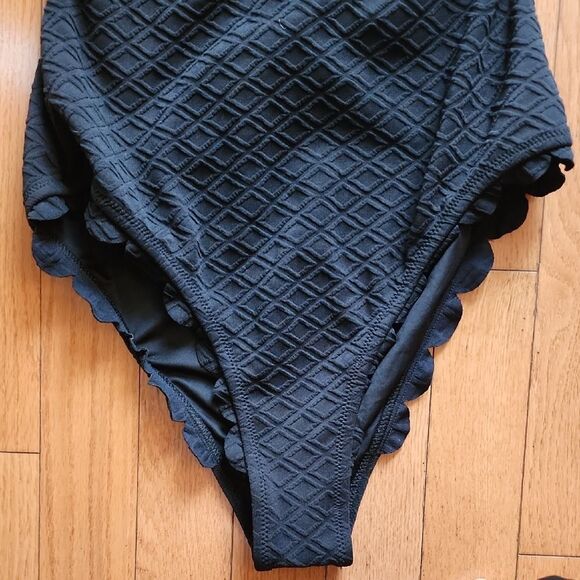 Cupshe Black Intimate Bra Soft Comfortable Swimsuit - Women's XL - Picture 4 of 5